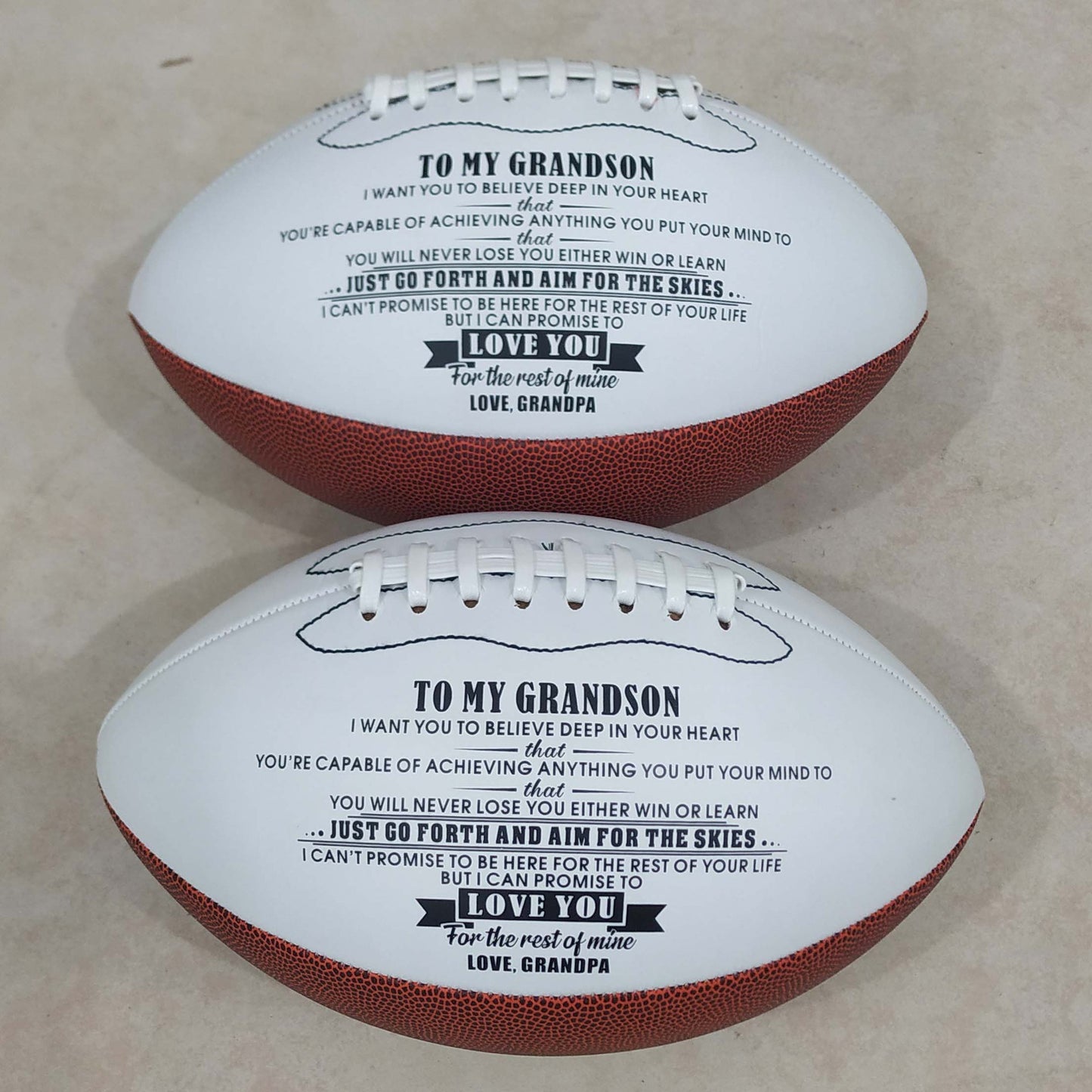 New Brown White American Rugby