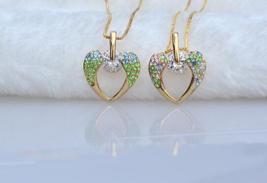 Crystal necklace Korean small jewelry