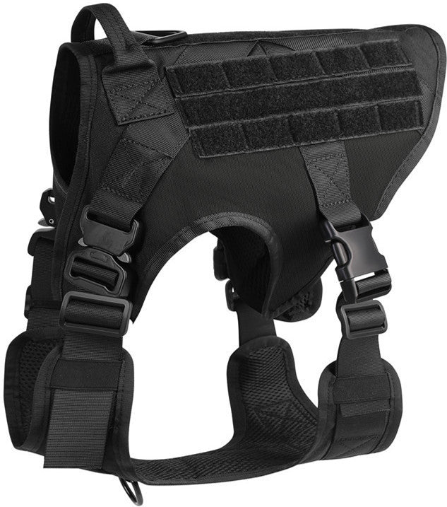 Tactical Dog Seat Belts, Military Adjustable Vest Seat Belts German Shepherd S Tension Free Metal Double Hook Seat Belts Labrador In Training Walking