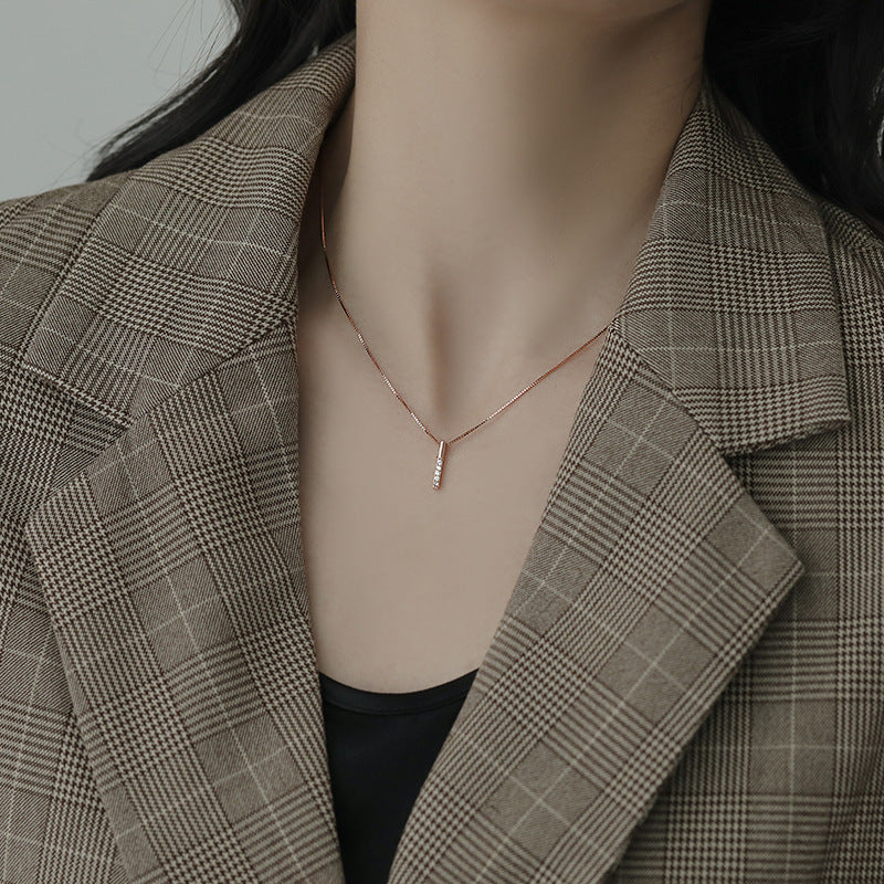 Necklace Temperament Silver Jewelry