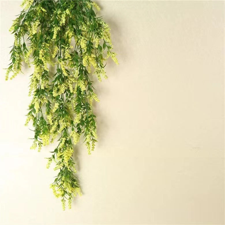 Simulation Wall Hanging Fake Flower Plastic Flowers Living Room Bunch Of Decorative Plants