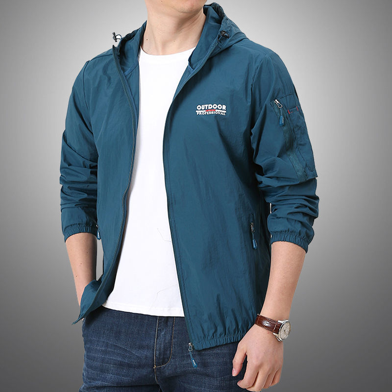 Sun Protection Clothing Men's UV Protection Summer Thin Breathable Sun Protection Clothing
