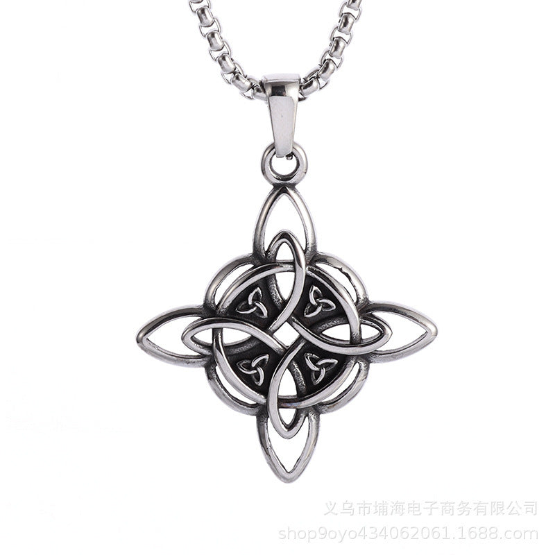 Fashion Jewelry Irish Steel Necklace