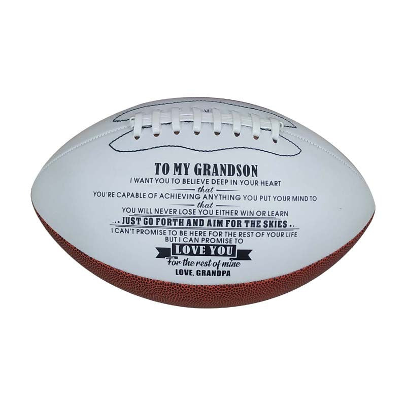 New Brown White American Rugby
