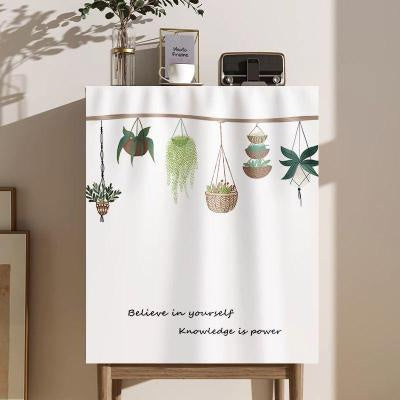 Punch-free Velcro Cabinet Shade Curtain