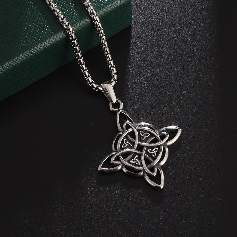 Fashion Jewelry Irish Steel Necklace