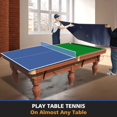 7ft Mid-Size Ping Pong Conversion Top Foldable Portable Table Tennis Table Top For Indoor Games