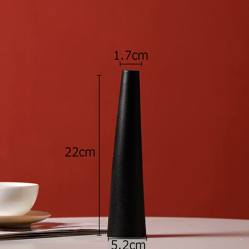 Slender Ceramic Vase In Living Room