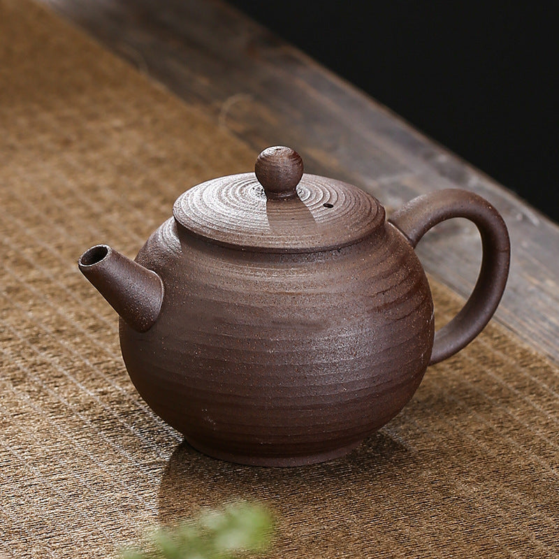 Kung Fu Tea Handle Pots Stoneware Teapots Ceramics Hand-held