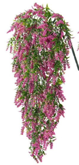 Simulation Wall Hanging Fake Flower Plastic Flowers Living Room Bunch Of Decorative Plants