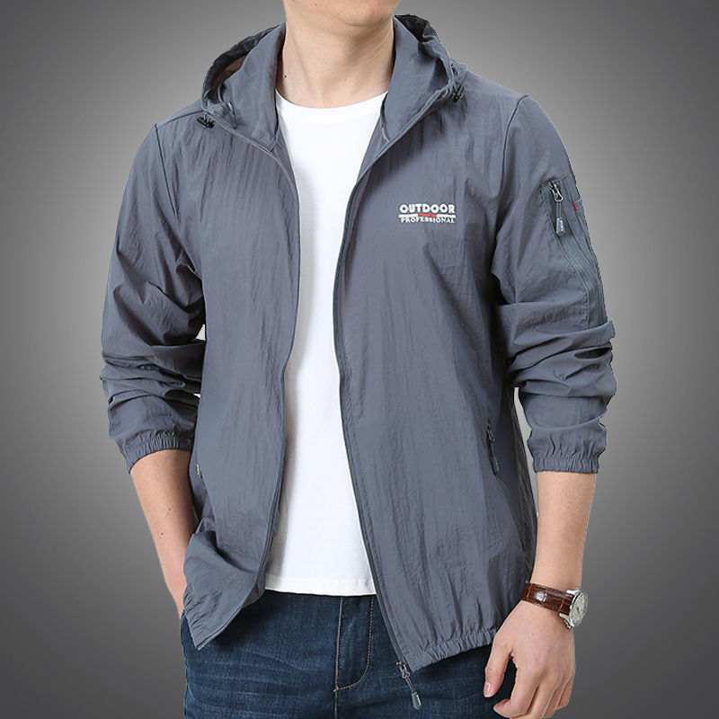 Sun Protection Clothing Men's UV Protection Summer Thin Breathable Sun Protection Clothing