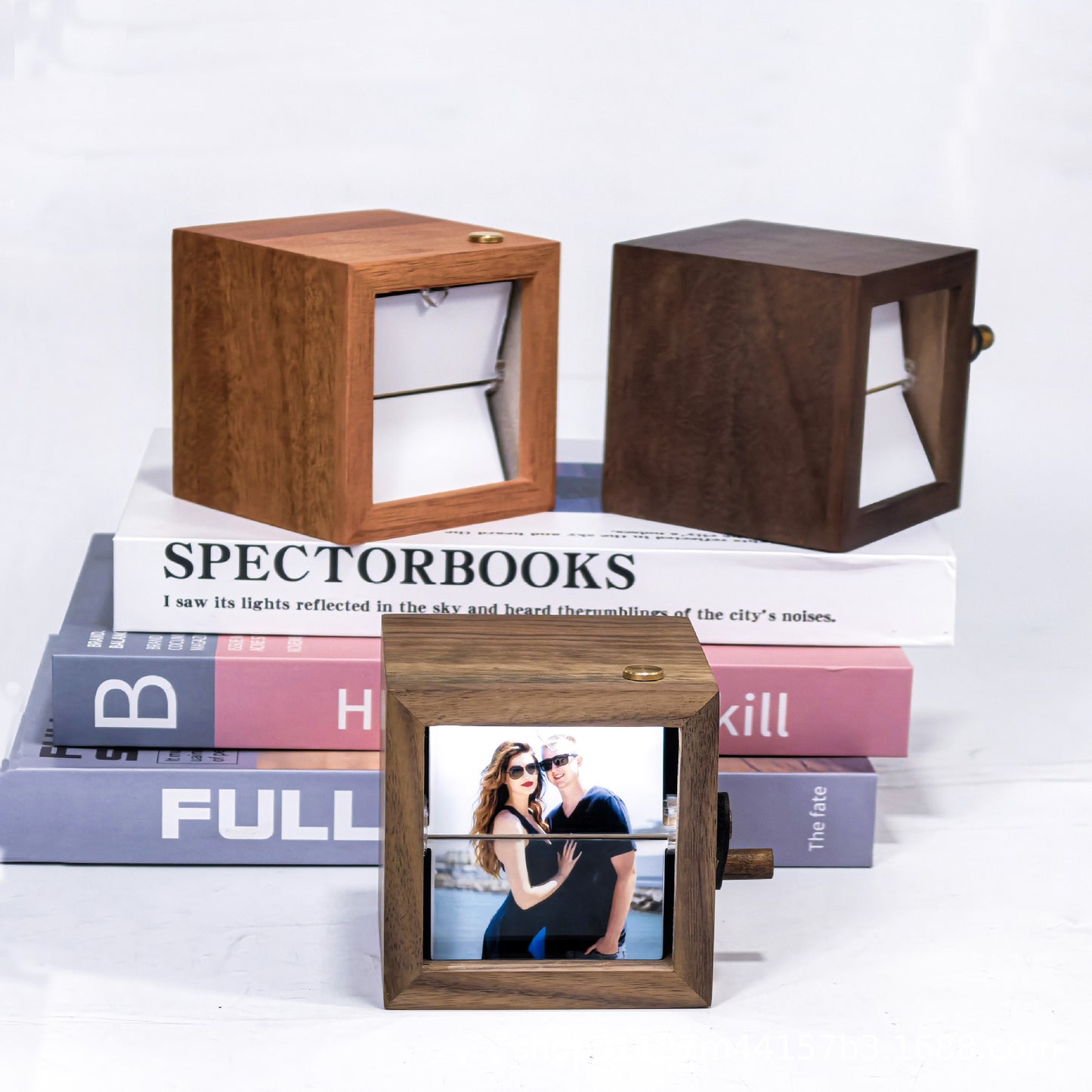 Gift Glowing Hand Shake Flip Book Photo Commemorative