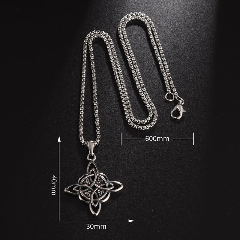 Fashion Jewelry Irish Steel Necklace