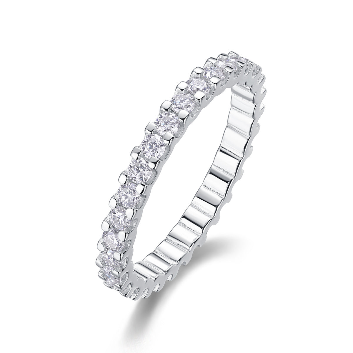 Wish Diamond Ring Luxury Fashion Set Moissanite Silver Ring
