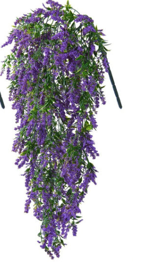 Simulation Wall Hanging Fake Flower Plastic Flowers Living Room Bunch Of Decorative Plants