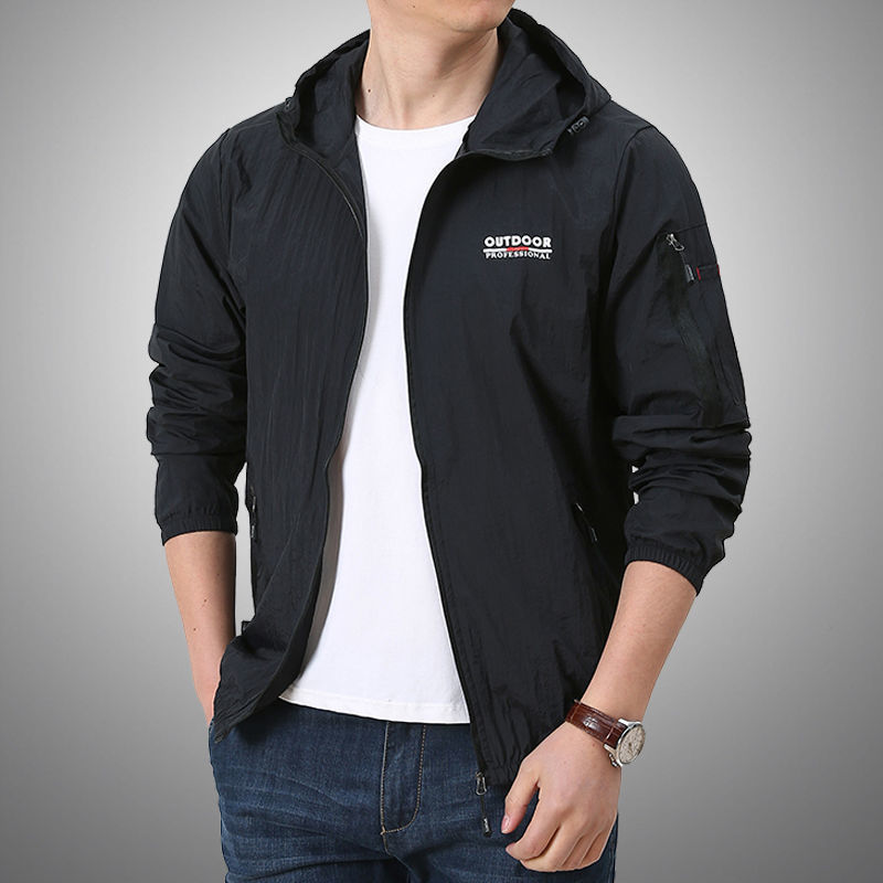 Sun Protection Clothing Men's UV Protection Summer Thin Breathable Sun Protection Clothing