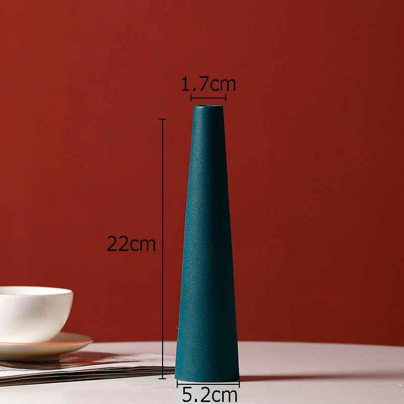 Slender Ceramic Vase In Living Room