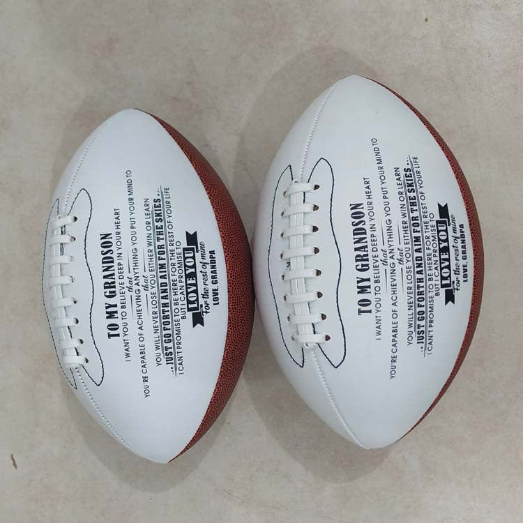 New Brown White American Rugby