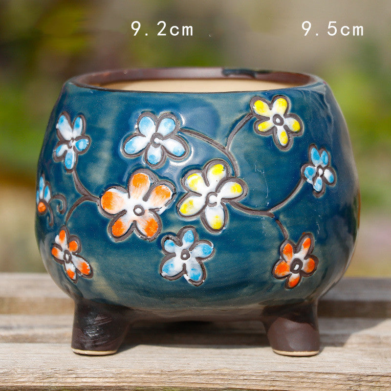 Flower Pot Ceramic Yanxi Pot Size Caliber Flower Pot
