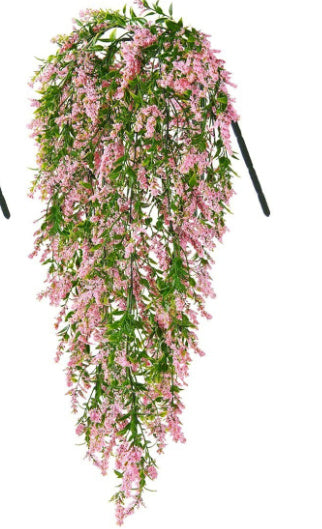 Simulation Wall Hanging Fake Flower Plastic Flowers Living Room Bunch Of Decorative Plants